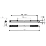 Oprawa hermetyczna Coreline WT120C G2 28,6W 4000lm IP65 4000K barwa neutralna LED40S/ 840 PSU 120cm 9,11402E+11 PHILIPS