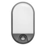 NEFRYT LED 15W, oprawa ogrodowa z czujnikiem ruchu, 1100lm, IP54, 4000K, szara AD-OP-6147GLPMR4 ORNO