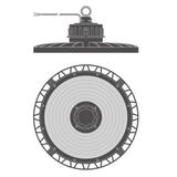 Oprawa HIGH BAY P 190W 865 70DEG IP65
