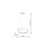lampa wisząca LED Ring 24W 1680lm 4000K ML405 Milagro