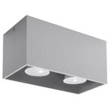 Sollux Plafon QUAD MAXI szary SL.0382