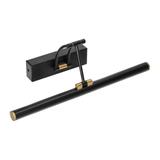 Kinkiet lampa nad lustro RICO LED 7W 770lm 4000K IP44 dł. 40 cm czarna AD-OM-6518L4/B ORNO