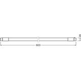 Tuby LED T8 CONNECTION 600mm ,5W 865