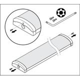 Oprawa liniowa LINEAR SURFACE 1500 P 45W 830 white IP44