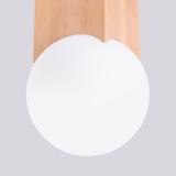 Sollux Plafon SOLIS naturalne drewno SL.1407