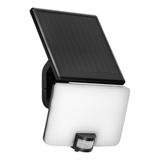 SOLIS LED 10W, naświetlacz solarny z czujnikiem ruchu PIR, 1200lm, IP54, 4000K, 3000 mAh, czarny AD-SL-6467BLR4 ORNO