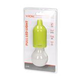 Bateryjna lampka nocna na sznurku 1W LED, 3 x AAA, limonkowa LA-5/L ORNO