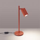 Sollux Lampa biurkowa KARBON ochra czerwona SL.1643