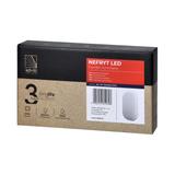 NEFRYT LED 10W, oprawa ogrodowa, 800lm, IP54, 4000K, biała AD-OP-6110WLPM4 ORNO