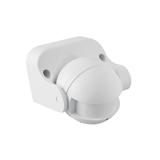 GTV CZUJNIK MIKROFALOWY RUCHU CM-1, max. 1200W, AC 220-240V, 50/60Hz, KĄT DZIAŁANIA 180*, ZASIĘG 1-8m ± 1,5- 3,5m, IP44, WSPÓŁPRACUJE Z LED, NATYNKOWY, BIAŁY AE-CM1000-00 GTV Poland