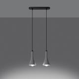 Sollux Lampa wisząca REA 2 beton SL.1224