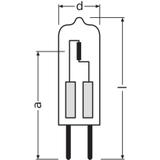Żarówka halogenowa 20W 12V GY6,35