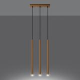 Sollux Lampa wisząca PASTELO 3L złota SL.1171