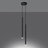 Sollux Lampa wisząca PASTELO 2 czarna SL.1304