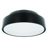 Oprawa oświetleniowa DIONE LED czarny pierścień, czarna podstawa, klosz mleczny biały D.3140CCRM-BN-9W PAWBOL