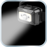 Latarka czołowa akumulatorowa USB 250 lm COB LED + czujnik ruchu NEO TOOLS GTX 99-073 GTX Poland