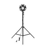 RIGEL LED zestaw: lampa warsztatowa składana 5-skrzydłowa 55W + statyw + adapter AD-NL-6516 ORNO