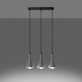 Sollux Lampa wisząca REA 3L beton SL.1225
