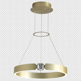 lampa wisząca LED Sirius 26W 1300lm 4000K złota ML6186 Milagro