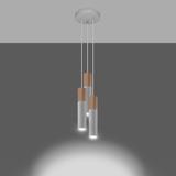 Lampa wisząca PABLO 3P biała