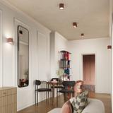 SOLLUX Plafon AURA 1 mocca GU10 ; SL.1804