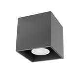 Sollux Plafon QUAD 1 antracyt SL.0567