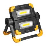 GEMINIX LED 2x10W, podwójny naświetlacz roboczy, przenośny z akumulatorem, 1200lm, IP44, 4000K, 5000 AD-NR-6466L4 ORNO