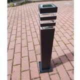 Nowodvorski lampa stojąca zewnętrzna Oir I E27 czarna 65cm 9158