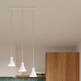 Sollux Lampa wisząca TALEJA 1 biała [E27] SL.0983