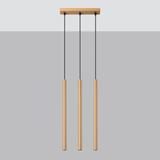 Sollux Lampa wisząca PASTELO 3L złota SL.1171