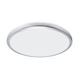 Ideus plafon zewnętrzny LED Planar 36W 3820lm 4000K srebrny O36,5cm IP54 0341 03841 IDEUS