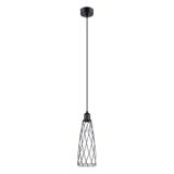 Sollux Lampa wisząca SUBA 1 czarna SL.1165