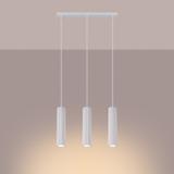 Sollux Lampa wisząca KARBON 3L biały SL.1537