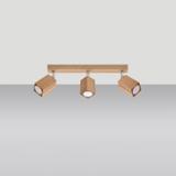 Sollux Plafon KEKE 3 dąb SL.1037