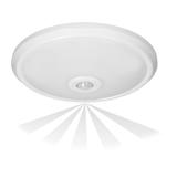 ZONDA LED 12W, plafon z czujnikiem ruchu, 800lm, IP20, 4000K, poliwęglan mleczny, biały AD-PL-349WLPMR4 ORNO