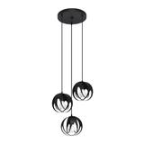 Lampa wisząca TULOS 3P czarna