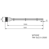 Akcesorium Coreline WT120Z TW-5x2,5-L1500 5 lat gw. 9,11402E+11 PHILIPS