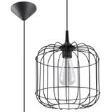 Sollux Lampa wisząca CELTA czarna SL.0296