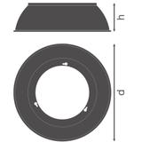 Oprawa HIGH BAY COMPACT V REFL 166W 80DEG SI