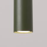Sollux Lampa wisząca LAGOS 1 zielona oliwka SL.1484
