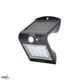 NAŚWIETLACZ LAMPA SOLARNA LED TRINGO 1,5W 220lm 4000K IP65 CZARNY Czujnik ruchu PIR C83-SOT-001BL-PIR BEMKO