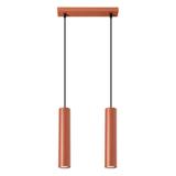 Sollux Lampa wisząca LAGOS 2 ochra czerwona SL.1490