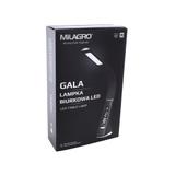 lampka biurkowa LED Gala 6W 420lm 3000K brązowa ML139 Milagro