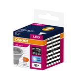 Lampa LED VALUE PAR16 80 90 6,9W/840 230V GU10 BK