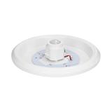 ZONDA LED 12W, plafon z czujnikiem ruchu, 800lm, IP20, 4000K, poliwęglan mleczny, biały AD-PL-349WLPMR4 ORNO