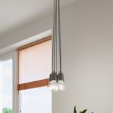 Sollux Lampa wisząca DIEGO 5 szara SL.0577