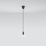 Sollux Lampa wisząca DIEGO 1 czarna SL.0572
