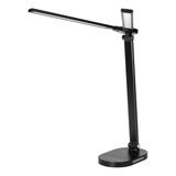 ERGO LED, lampka biurkowa z ładowarką USB, 8W, 400lm, 3000-4000-6000K, zmiana barwy światła, funkcja DL-17/B ORNO