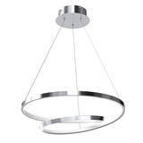 Lampa wisząca LUCERO chrom 48W LED MILAGRO ML7949 Milagro