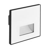 Oprawa schodowa LED biała kwadratowa lampa korytarzowa 230V 04861 IDEUS